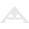 Ekena Millwork Pitch Cornelia Architectural Grade PVC Gable Pediment, 36"W x 21"H x 1"P (14/12) GPP036X021X100CRN - alternate 3